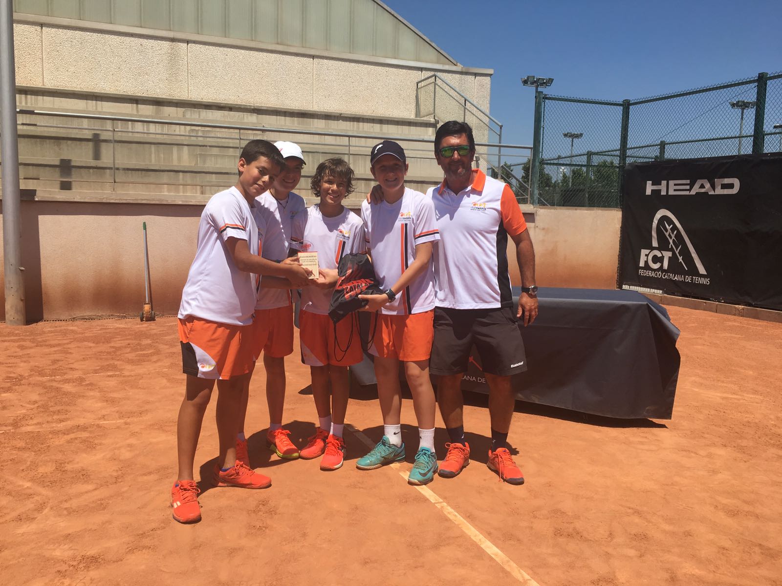 Cloenda Lliga Catalana de Tenis