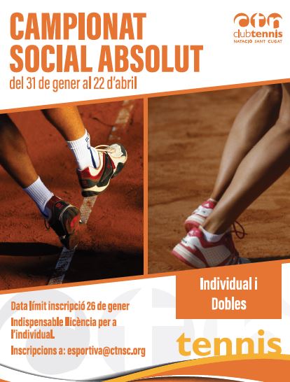 Social absolut de tenis