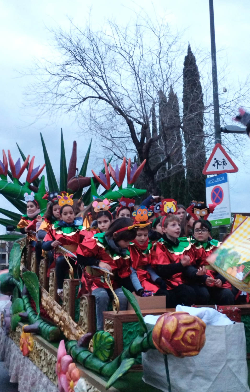 El Club, present a la Cavalcada de Reis tot i la pluja