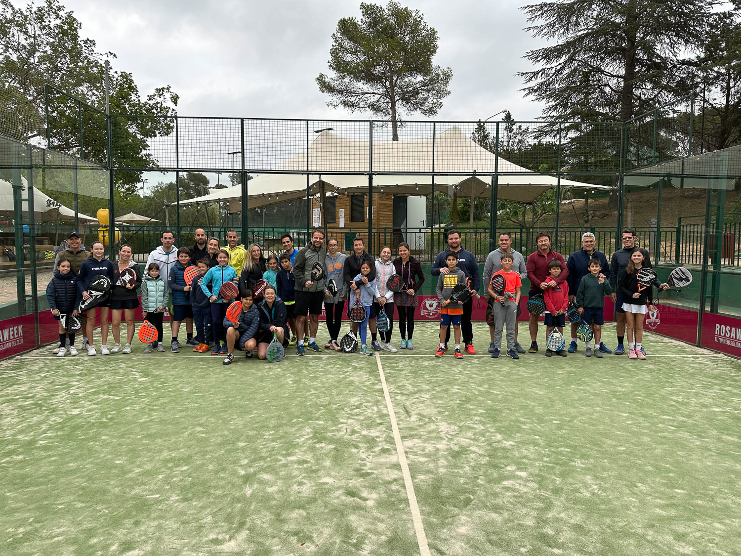 Èxit en una nova edició del Social Pares i Fills de pàdel