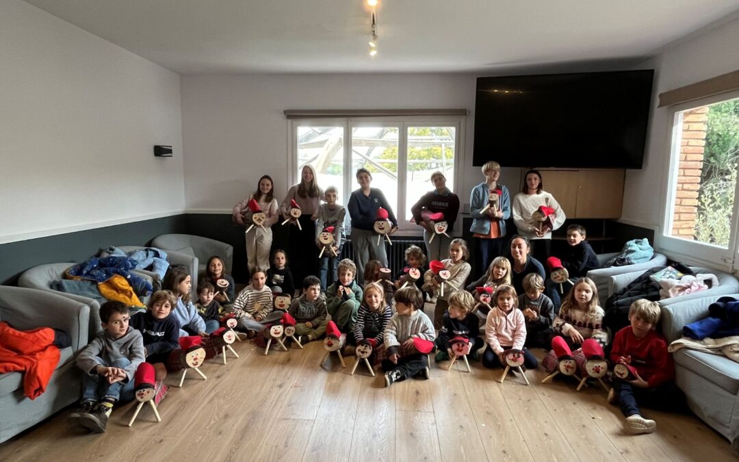 Un diumenge de tradició i creativitat: els més petits del Club donen vida al seu Tió