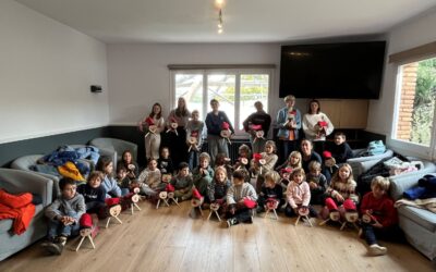 Un diumenge de tradició i creativitat: els més petits del Club donen vida al seu Tió