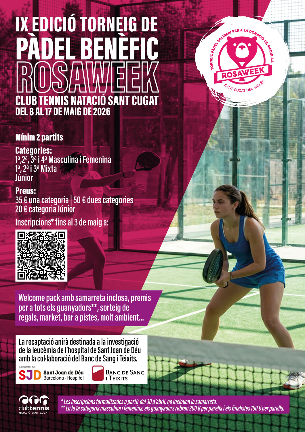 cartell-torneig-padel-benefic-rosaweek-2026