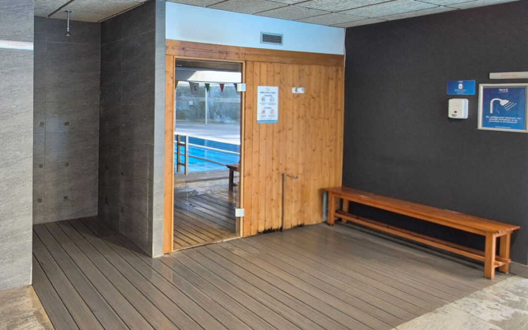 Ben aviat podreu gaudir d’una nova sauna al Club