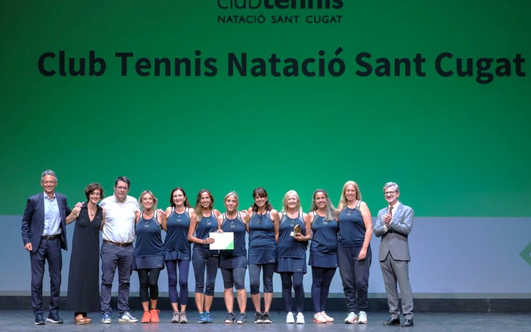 Reconeixement a les Campiones de Catalunya Super Sènior de Pàdel
