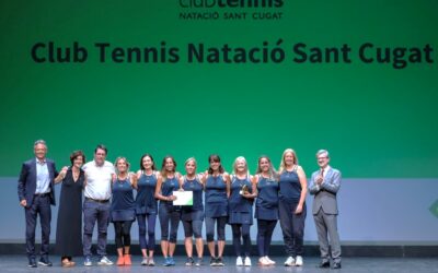 Reconeixement a les Campiones de Catalunya Super Sènior de Pàdel