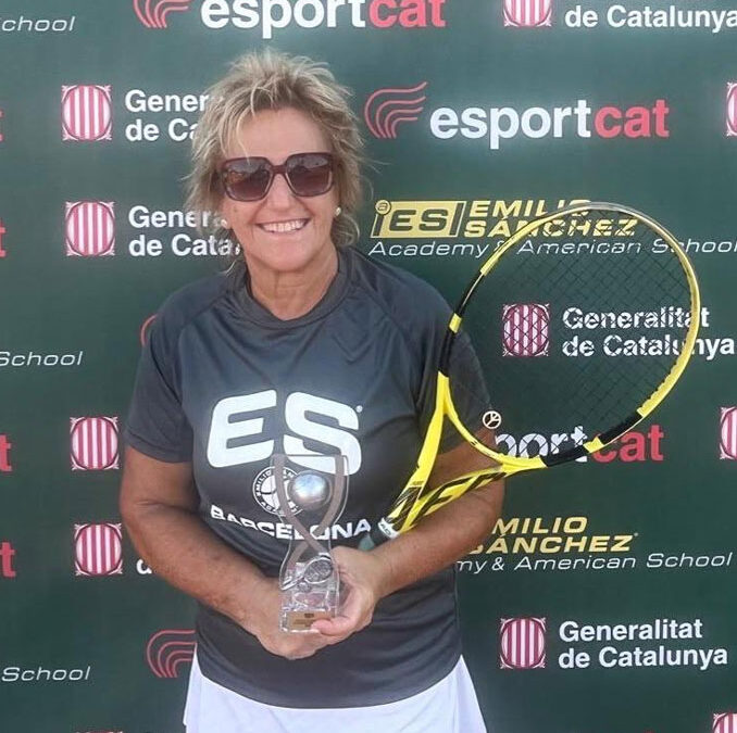 Belén Oria, campiona de l’ITF Masters MT400 +65