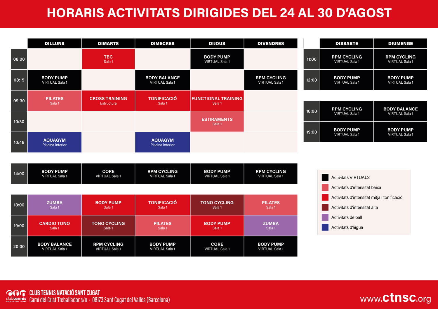 ctnsc-horaris-activitats-dirigides-24-31-agost-2026