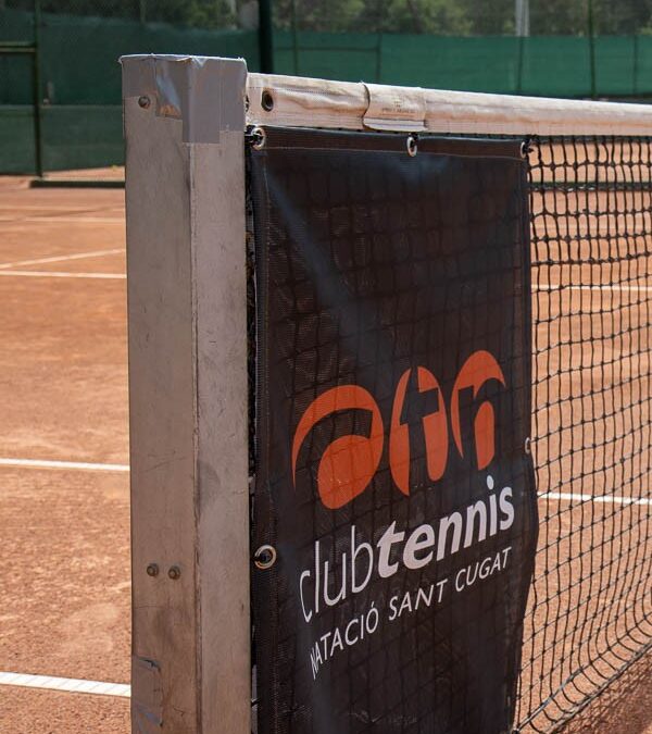 Nova numeració de les pistes de tenis a partir del 31 d’agost