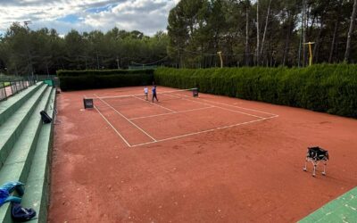 Iniciem la renovació integral de la pista 3 de tenis del Club